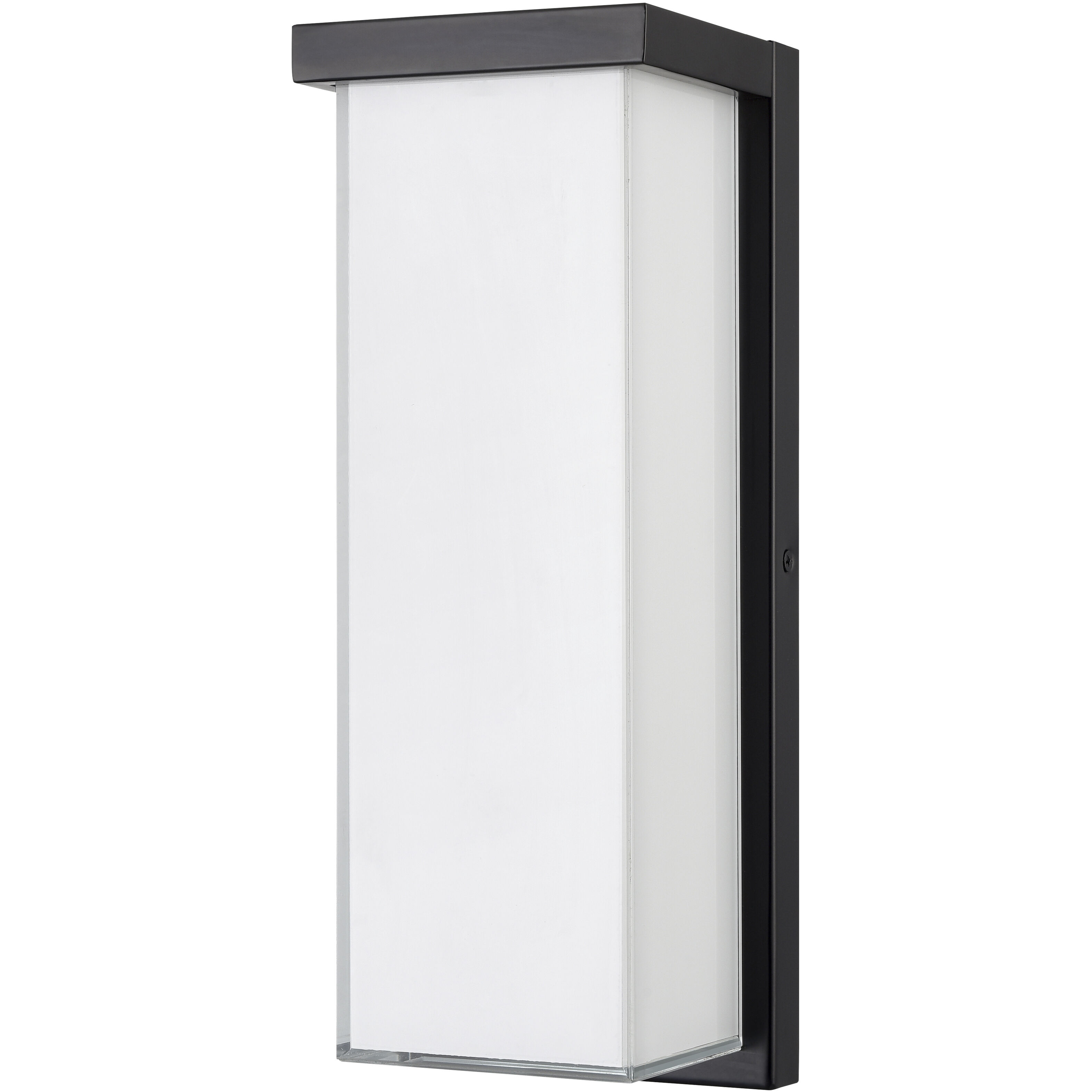 Sommar LED 14 inch Powder Coated Black Outdoor Wall Sconce